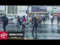 The Storm Hit Shinjuku, Tokyo. And Walked Around After That.
