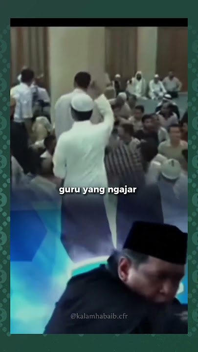 Adab seorang yang berilmu - Syaikh Muhammad Said Ramadhan al-Buthi -#akhlak #habibalialjufri #ulama