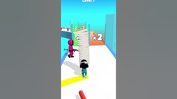 Squid game this pose / Stack Candy New update gameplay Walkthrough All Levels iOS, Android #Shorts