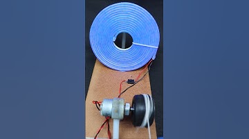 How I Powered a Neon Light Strip with Mini gear Motor! #generator #diy #innovation