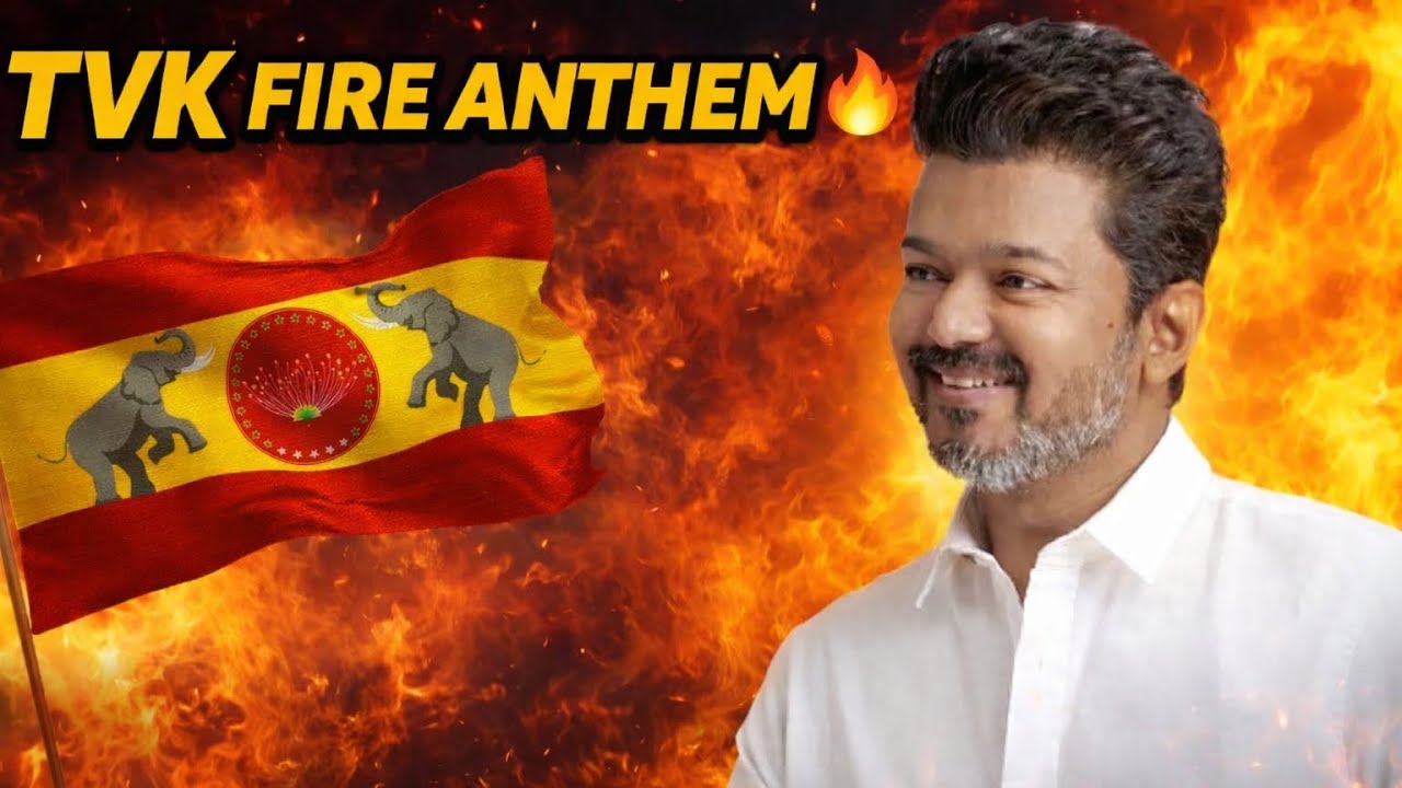 TVK FIRE ANTHEM 🔥தமிழக வெற்றி முழக்கம் @tvkvijayhq-offl