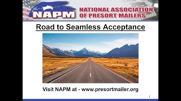 NAPM   - The Road To Seamless Acceptance