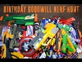 Goodwill Nerf Hunt - Birthday 2017 (Biggest Goodwill run yet!)