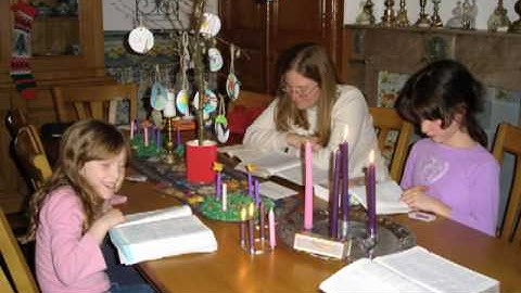 Making a Jesse Tree - A Family Activity for Advent