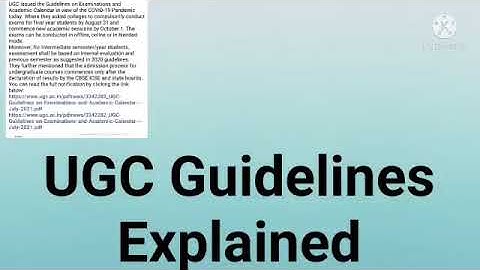 UGC Notice Explained|| Final Sem Examination Before 31st August|| New Session from 1st October||
