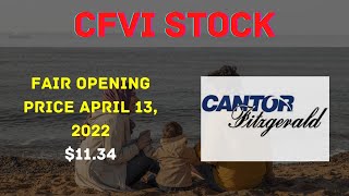 CF Acquisition Corp ! CFVI STOCK ! CFVI STOCK PRICE ! CFVI STOCK ANALYSIS 2025 💰 13,APRIL 2022