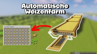 (Halb)Automatische Weizenfarm Minecraft 1.19.3-1.20 (Java & Bedrock)  Ganzes Tutorial Deutsch