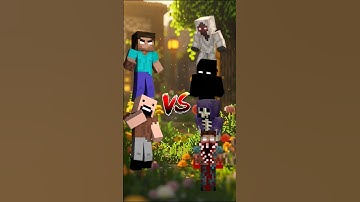 Herobrine and Notch Vs All entitys #minecraft #shortsfeed #shorts #herobrine #minecraftshorts