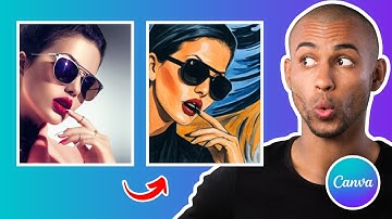 How to Convert Photo to Watercolor in Canva (in 1-Minute)