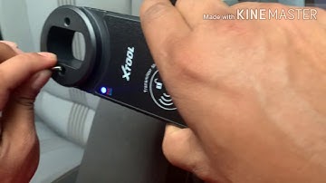 VW polo white meter  lost key program xtool xpad elite by obd..