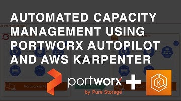 Automated Capacity management using Portworx Autopilot and AWS Karpenter