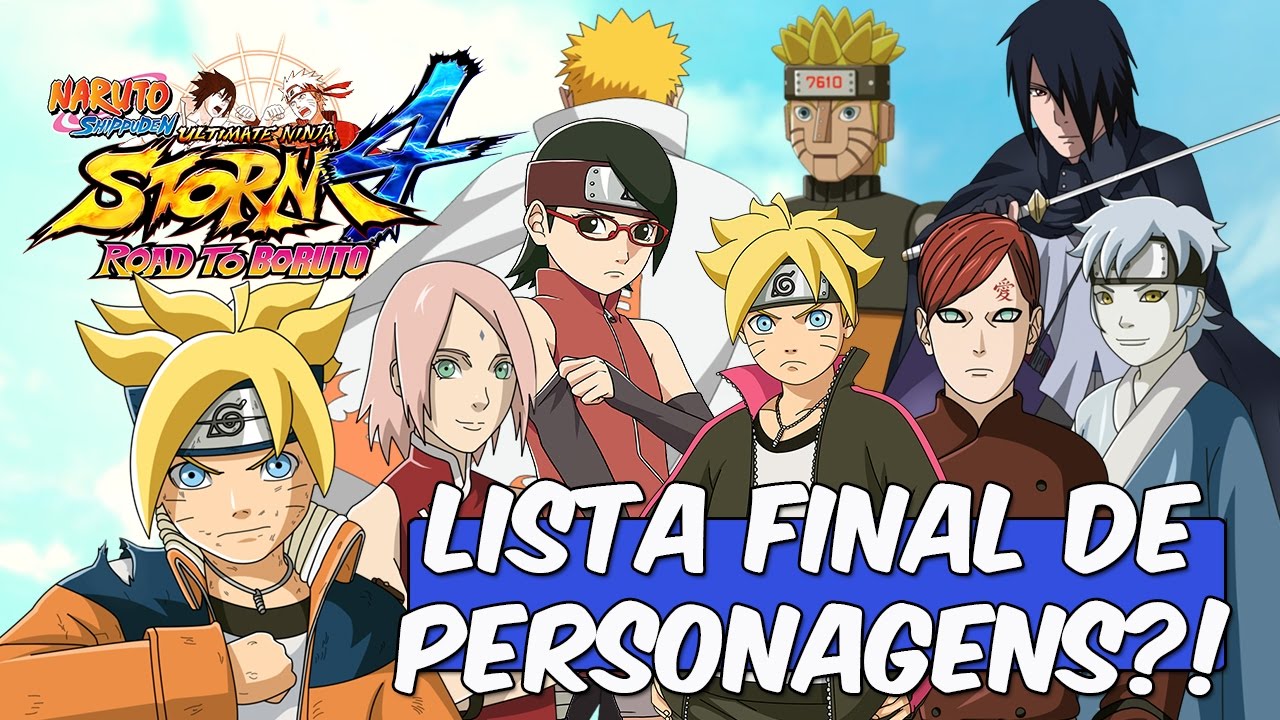 Road To Boruto - Novos Personagens 