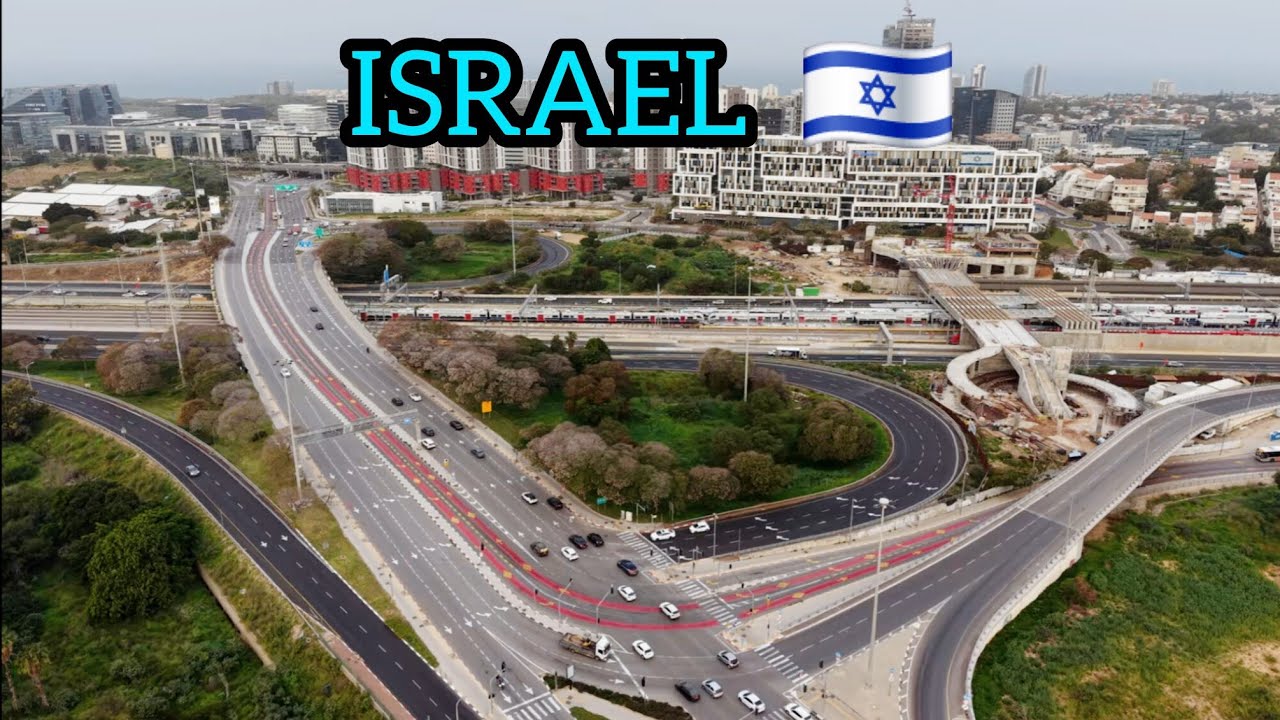 Amazing Herzliya israel from Above  🇮🇱 4k Drone Cinmatic View ​ Dji mini 5 pro