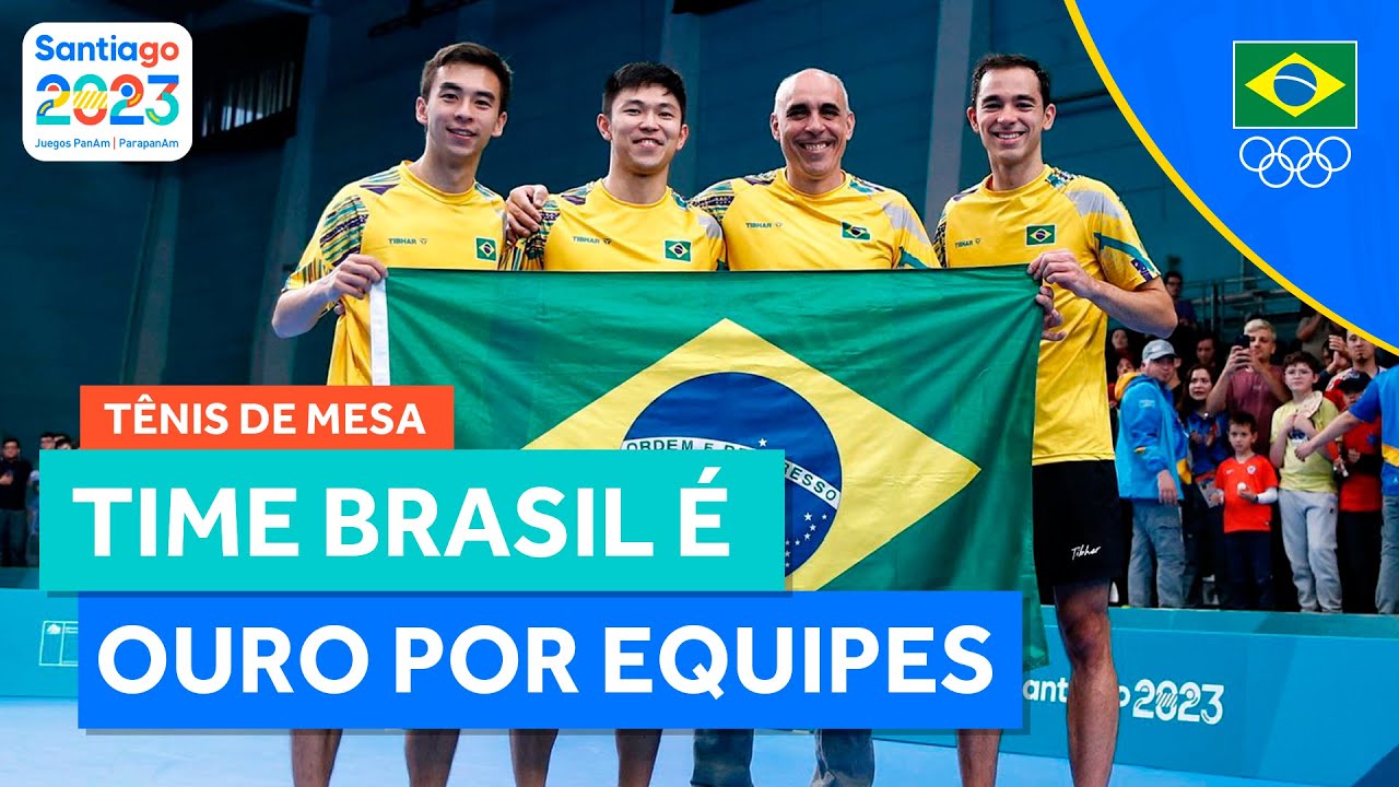 Definidas as equipes brasileiras de tênis de mesa para os Jogos  Pan-Americanos de Santiago - Confederação Brasileira de Tênis de Mesa