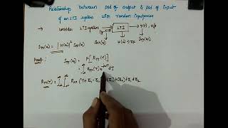 Relation between output and input PSDs of an LTI system