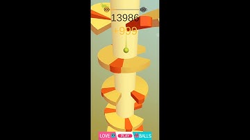 Helix Jump Reached Level 1000 Android Game🕹️🎮