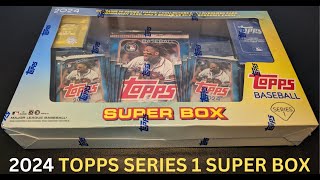 2024 Topps Series 1 Super Box  Worth the $50??
