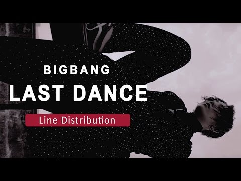 BIGBANG - Last Dance (Line Distribution) - YouTube