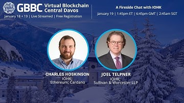 A Fireside Chat with Charles Hoskinson, Founder of IOHK
