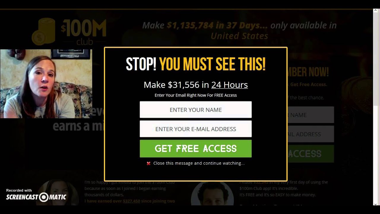 $100M Club Binary Review | $100M Club IS TAKING YOU FOR A RIDE