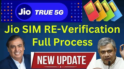 jio re verification | jio re verification kaise kare | jio aadhar reverification