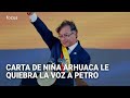 A Petro se le quiebra la voz en el discurso de la toma de posesión