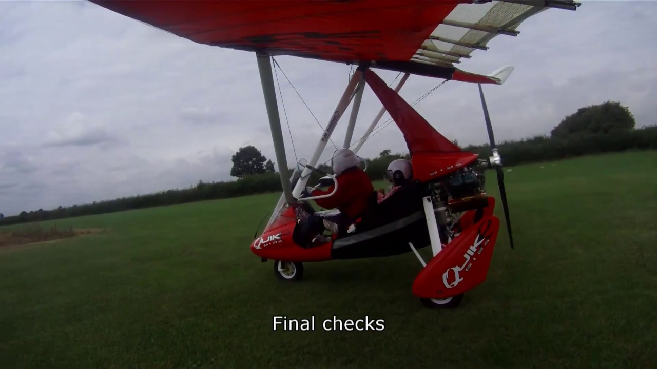Precious Cargo Microlight Flight in a P & M Aviation QuikR - YouTube