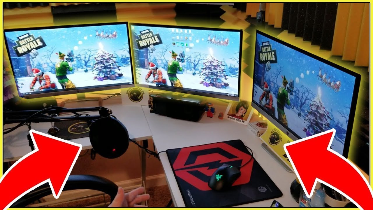 2019 Ultimate 12yr Old S Gaming Room Setup Tour Youtube - flamingo roblox youtuber gaming setup