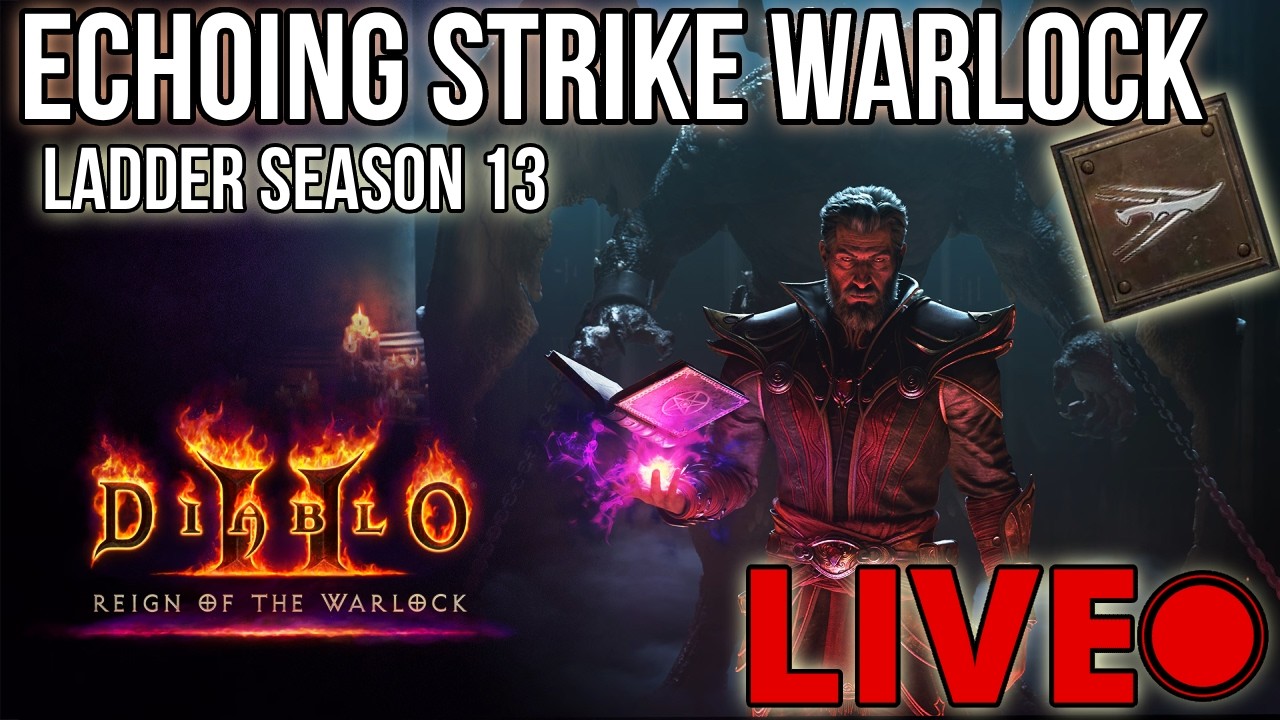 UBERS and Herald Farming - Echoing Strike Warlock - D2R Ladder Season 13