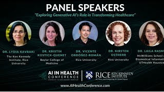 Natural Language Processing: Panel on Exploring Generative AI's Role in Transforming Healthcare