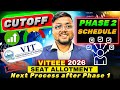 VIT Phase 1 Seat Allotment 2026 out 🤯 | VIT Phase 2 Choice Filling  | VIT Counselling process 2026
