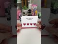 Making my boyfriend a diy pixel art heart card for valentines day