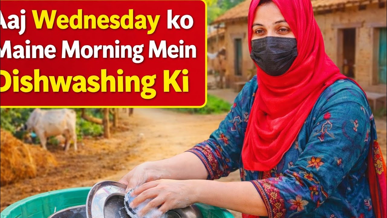 Aaj Wednesday Ko Maini Morning Mein Dishwashing Ki