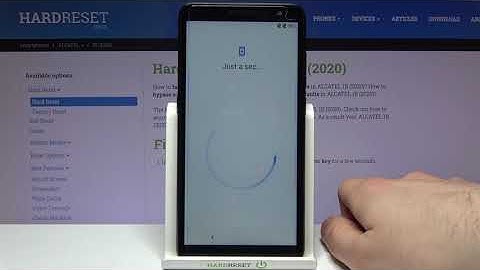 How to Initially Set Up ALCATEL 1B – First Activation