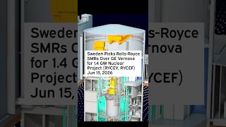 Sweden Picks Rolls-Royce SMRs Over GE Vernova for 1.4 GW Nuclear Project #RollsRoyce #GEVernova #SMR