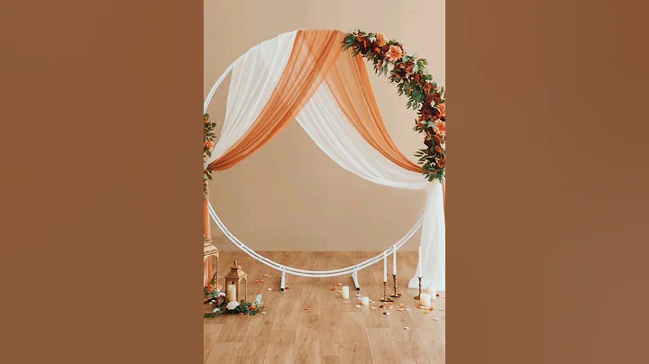 best wedding decoration backdrop flowers #shorts #trendingshorts #viral #trending #youtubeshorts
