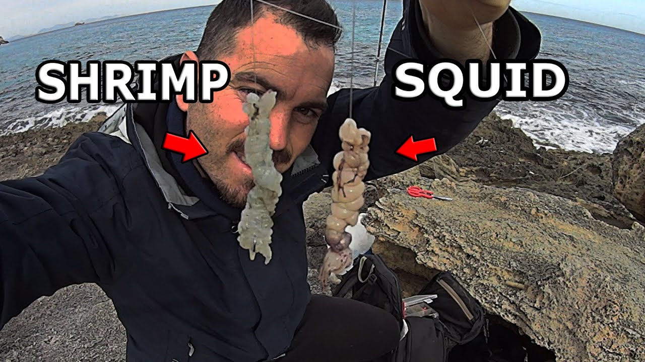 Surfcasting con CHIPIRON y LANGOSTINO.