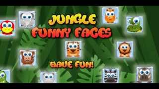 Jungle Funny Faces Free Android Game screenshot 1