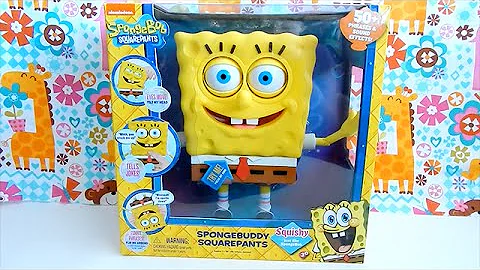 Talking SPONGEBOB Spongebuddy Squarepants Toy Creepy or Cute?