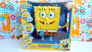 Talking SPONGEBOB Spongebuddy Squarepants Toy Creepy or Cute? Resimi