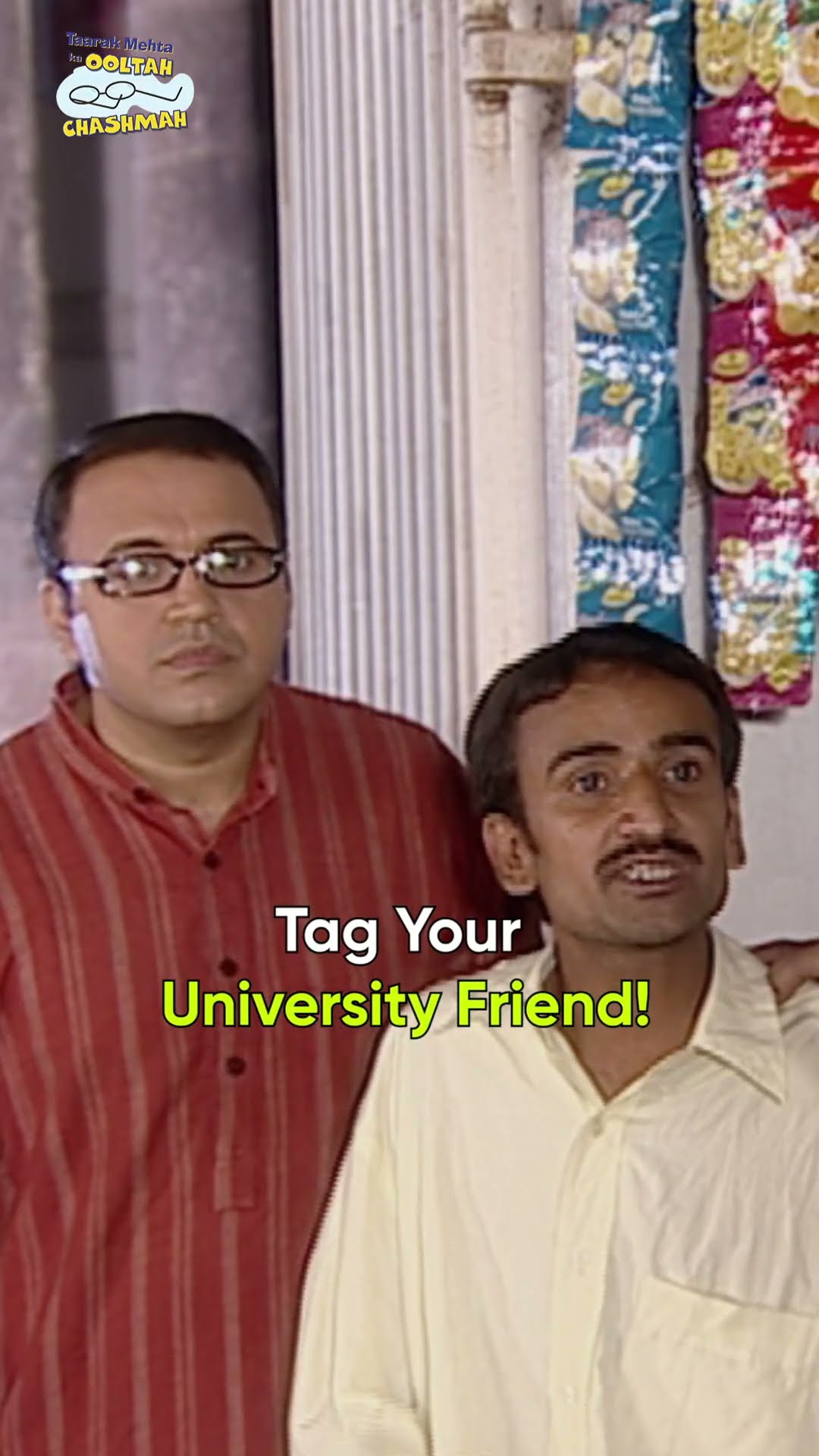 Tag your university friend! ! #tmkoc #relatable #kumbh #funny #shorts #reels #relatives #home