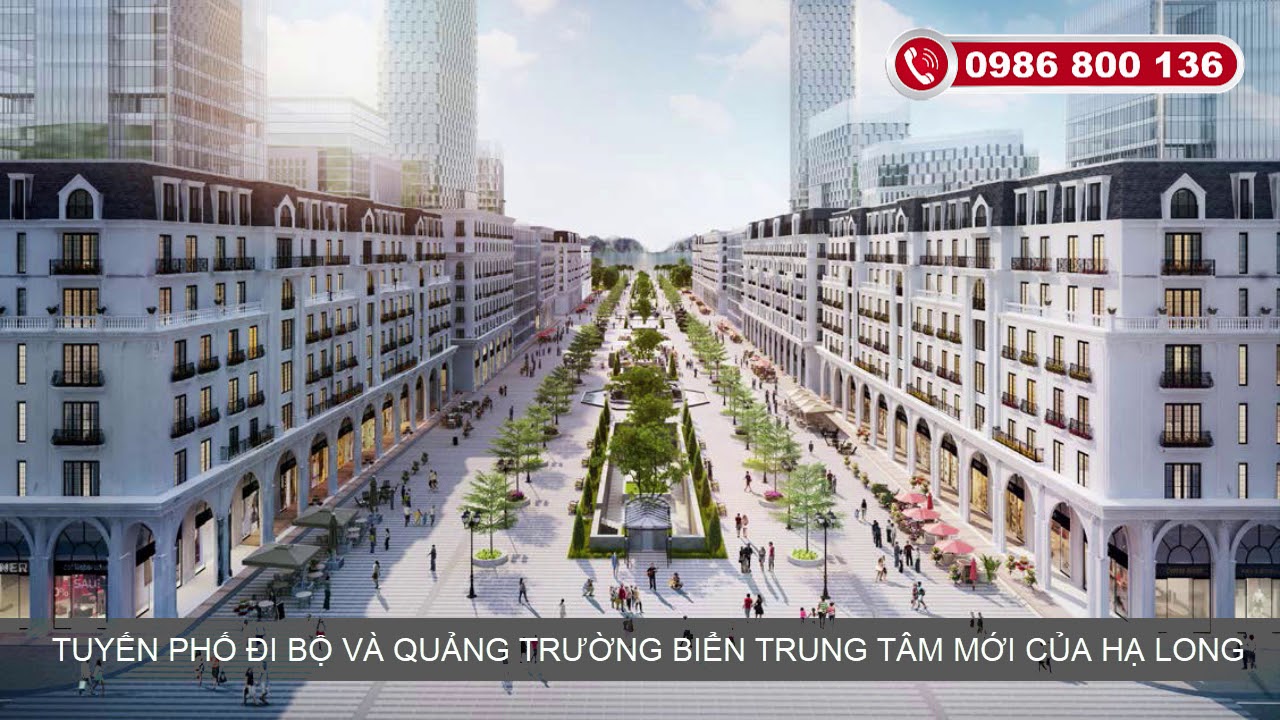 MARINA SQUARE | TUYẾN PHỐ ĐI BỘ VÀ QUẢNG TRƯỜNG TRUNG TÂM MỚI CỦA HẠ LONG