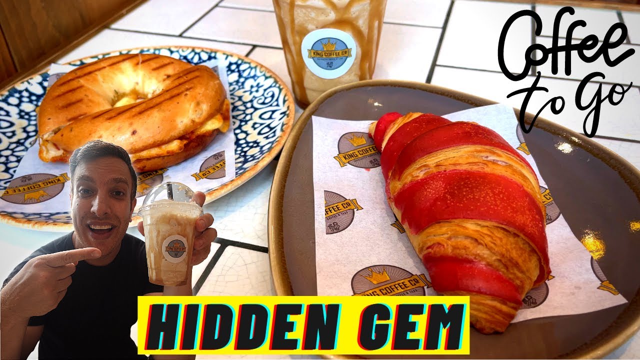 Hidden Gems Series King Coffee Co (Raspberry Croissant & Amazing Bagel