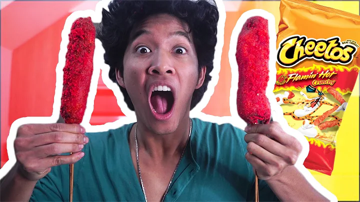 DIY HOT CHEETO BACON CORN DOGS!!!