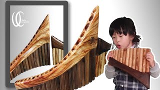 😘Shall we make a pan flute. A special gift for son that he can make when dad is a carpenter.