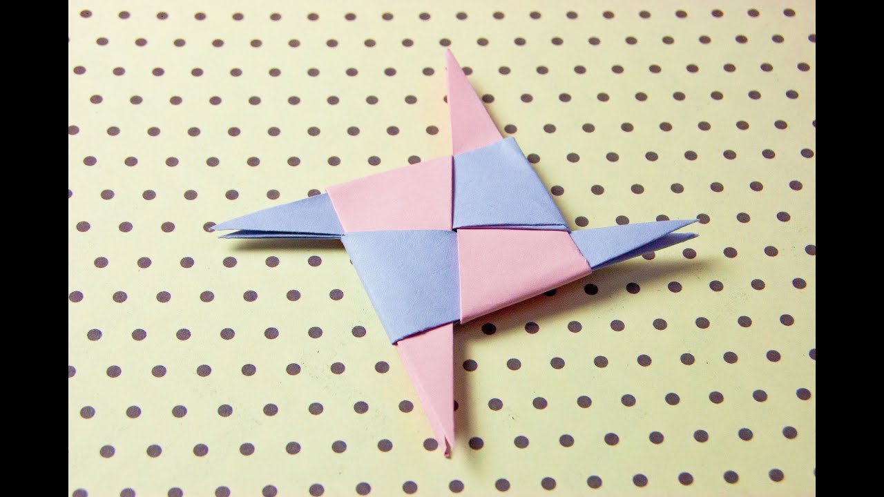 Como Se Hacen Las Estrellas Ninjas De Papel