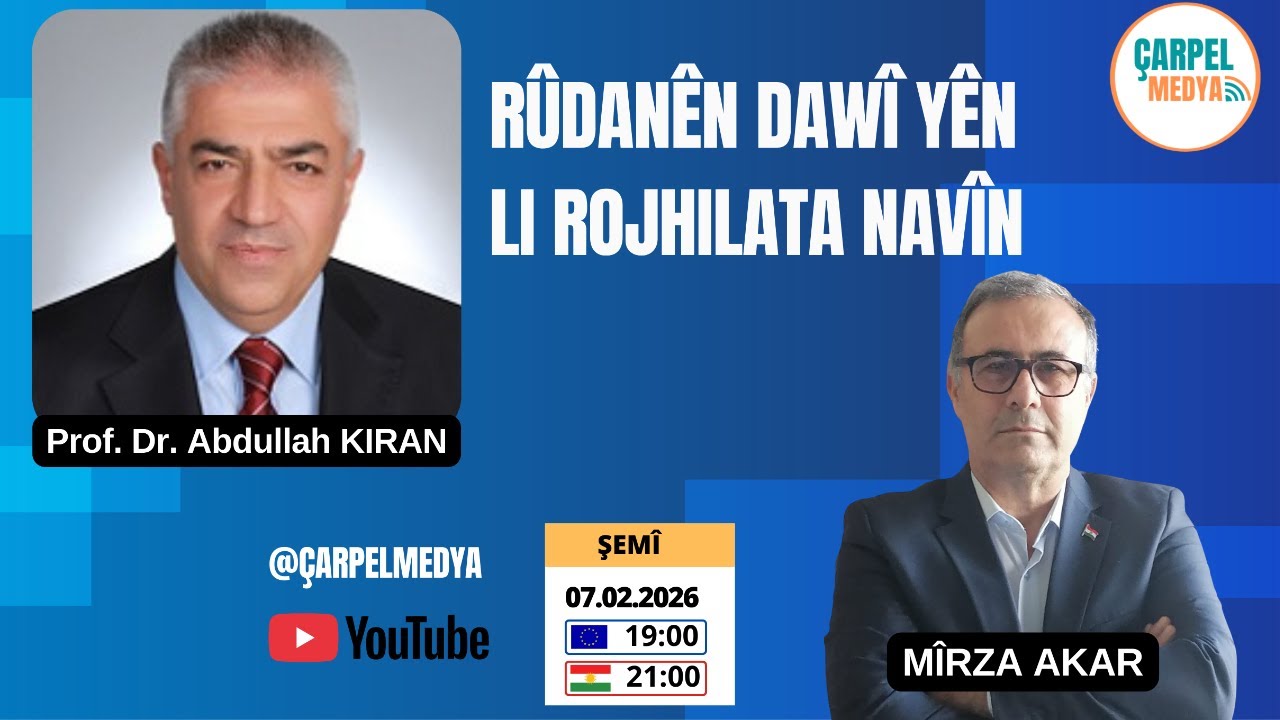 BERNAMEYA TAYBET : Rûdanên dawî yên li Rojhilata Navîn