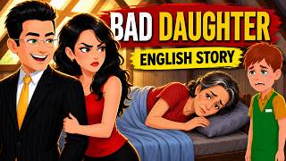 BAD DAUGHTER - Full English Story | Learn English With Story |  English Stories with Subtitles
