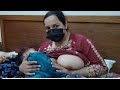 Indian mother breastfeeding vlog 2025 😍Beautiful Mom Breastfeeding Cute Baby Breastfeeding Indian