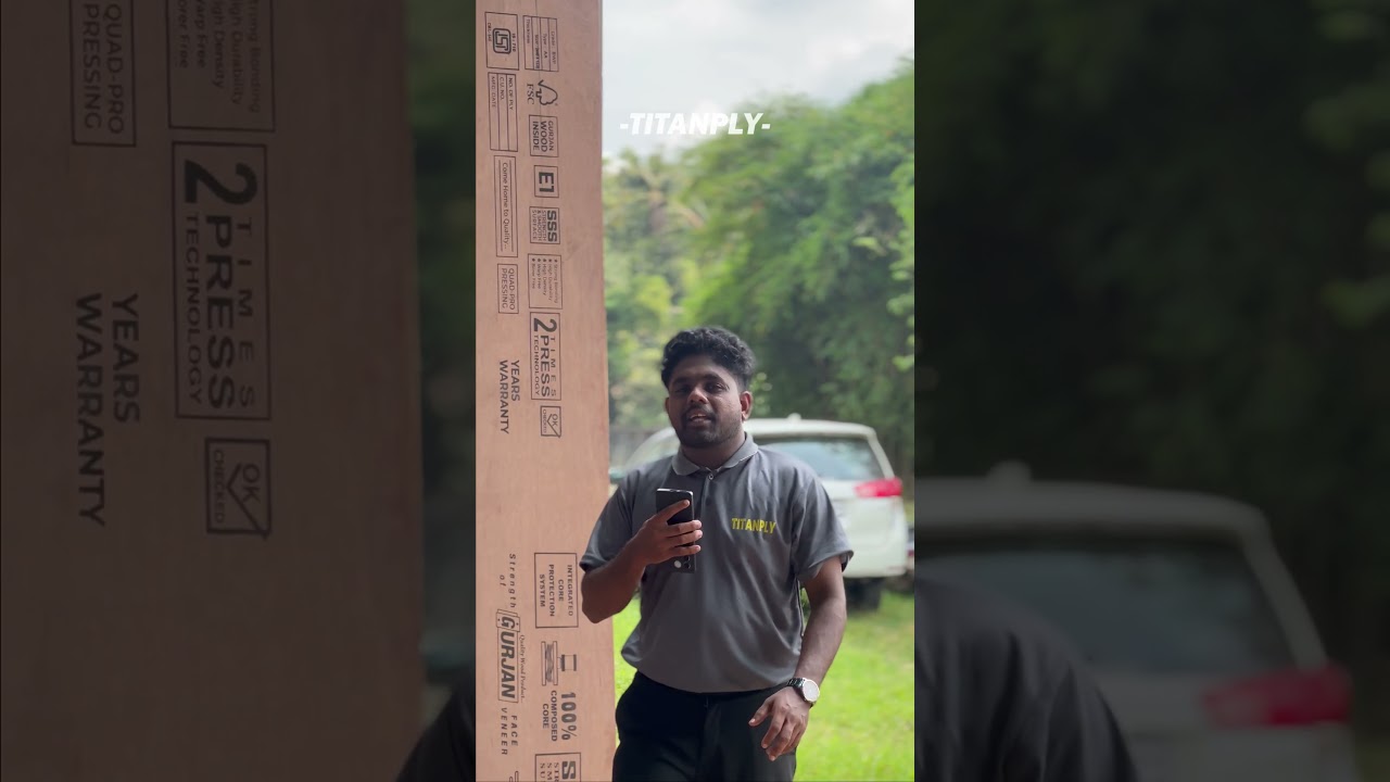 "TITANPLY: Premium Plywood with 25-Year Warranty | Double Press Technology Excellence"